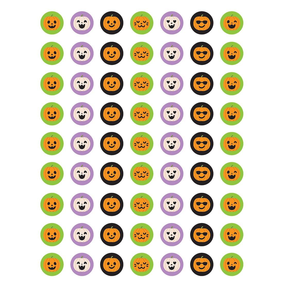 Halloween Pumpkins Mini Stickers By Teacher Created Resources