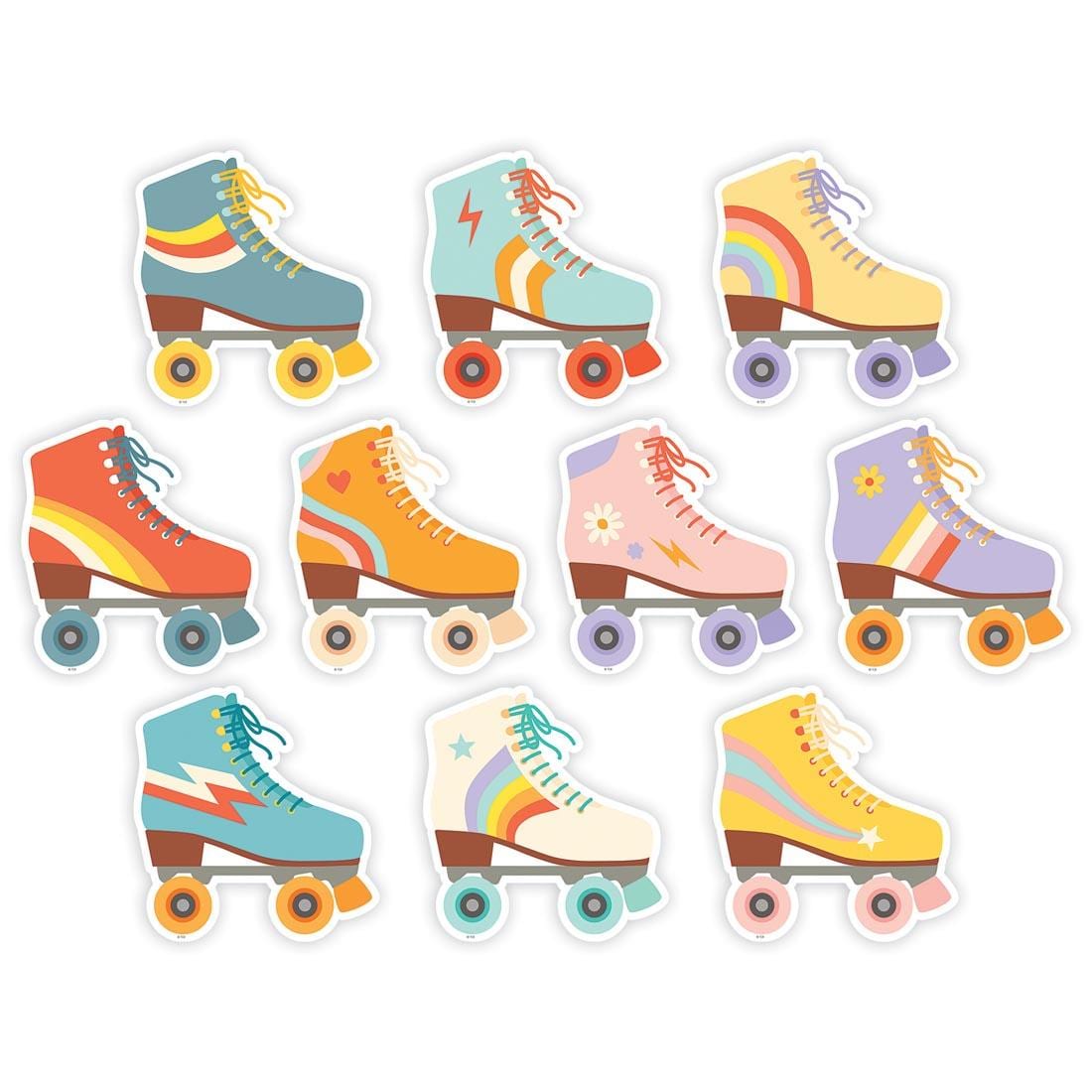 Roller Disco Skates Accents from the Cool for School collection by Teacher Created Resources