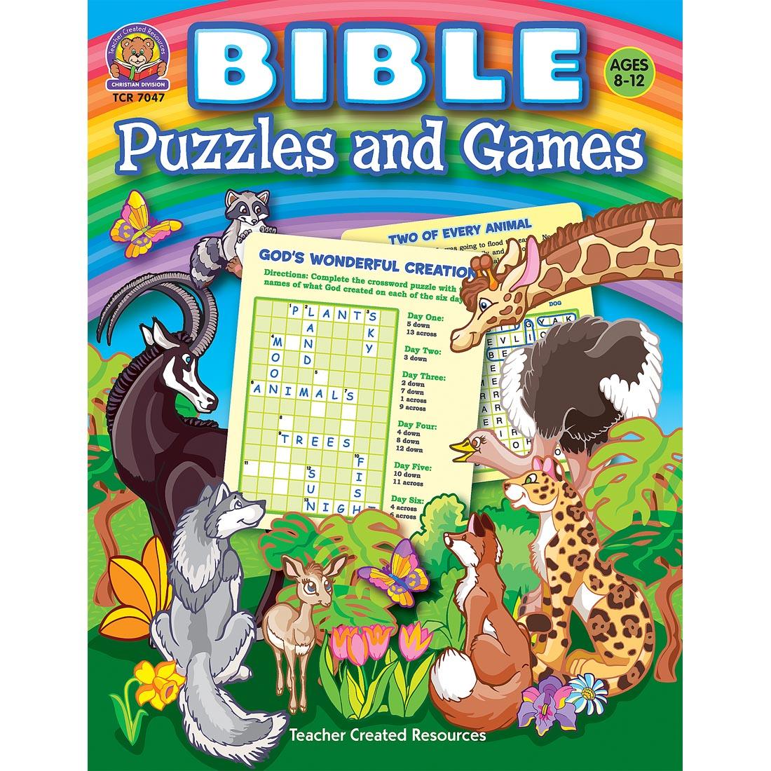 Bible Puzzles and Games Book