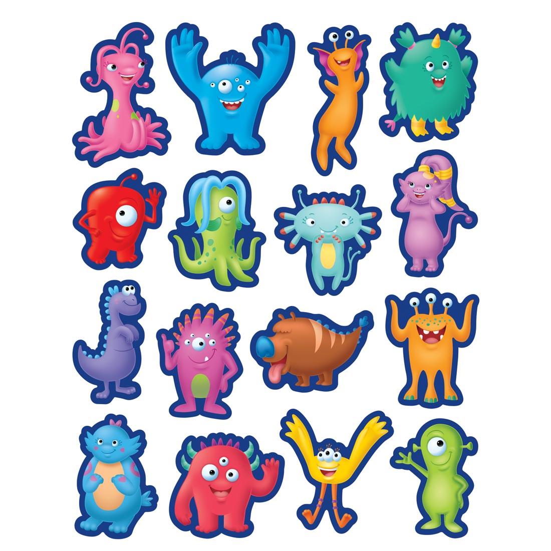 Monsters Stickers By Teacher Created Resources