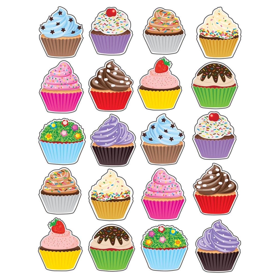 Cupcake Stickers By Teacher Created Resources