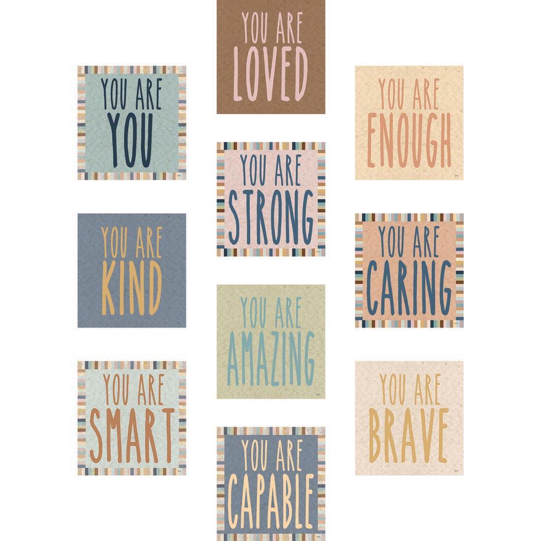 Positive Affirmations Accents from the Everyone is Welcome collection by Teacher Created Resources