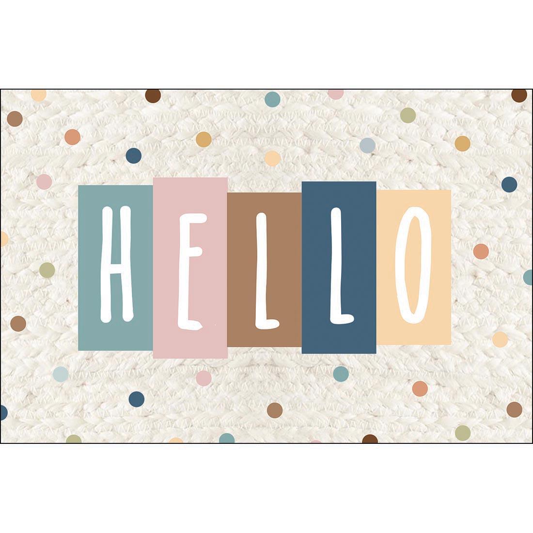Hello Postcard from the Everyone is Welcome collection by Teacher Created Resources