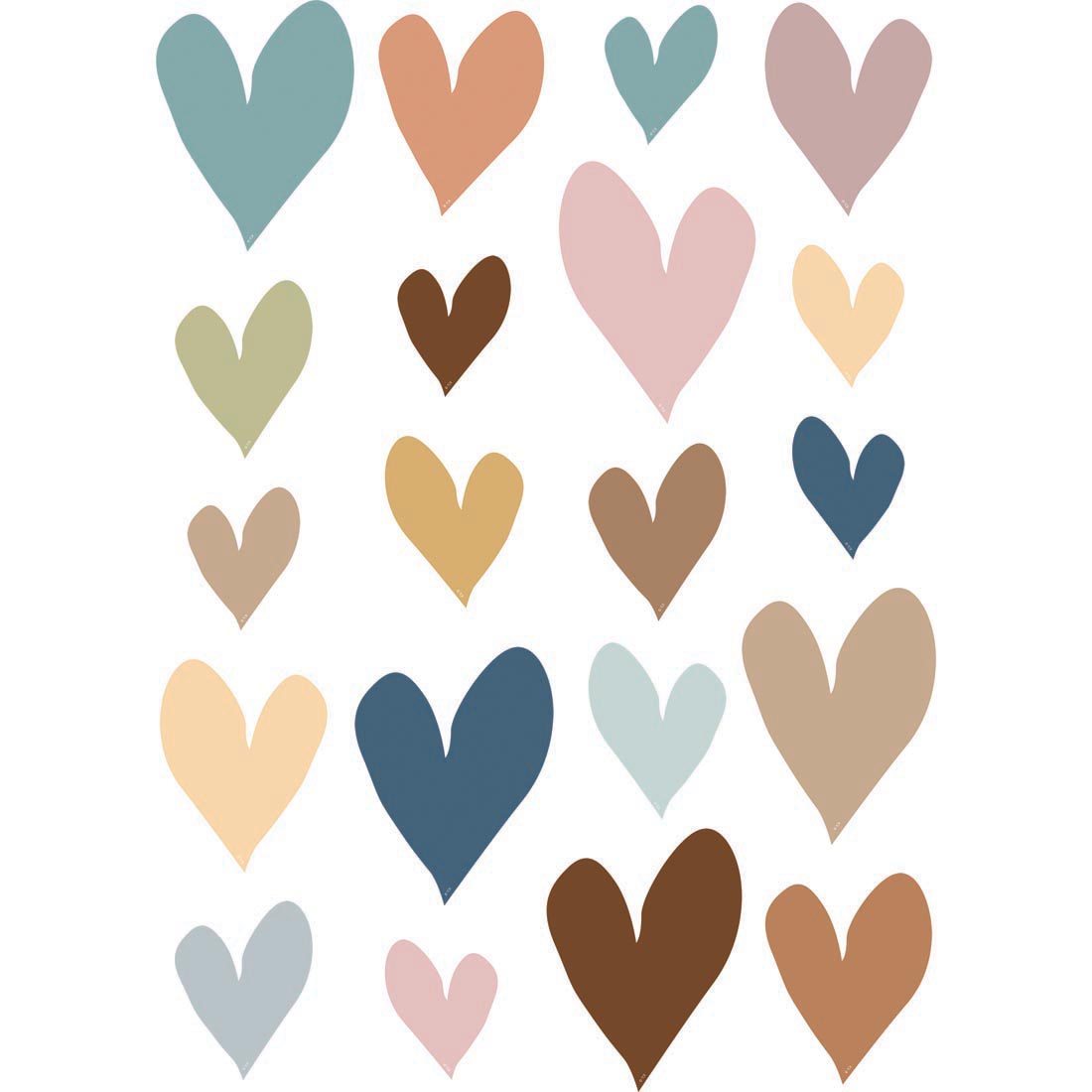 Hearts Accents from the Everyone is Welcome collection by Teacher Created Resources