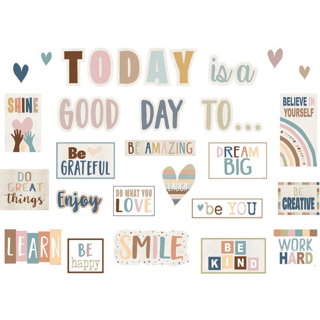 Today is a Good Day Mini Bulletin Board Set from the Everyone is Welcome collection by Teacher Created Resources