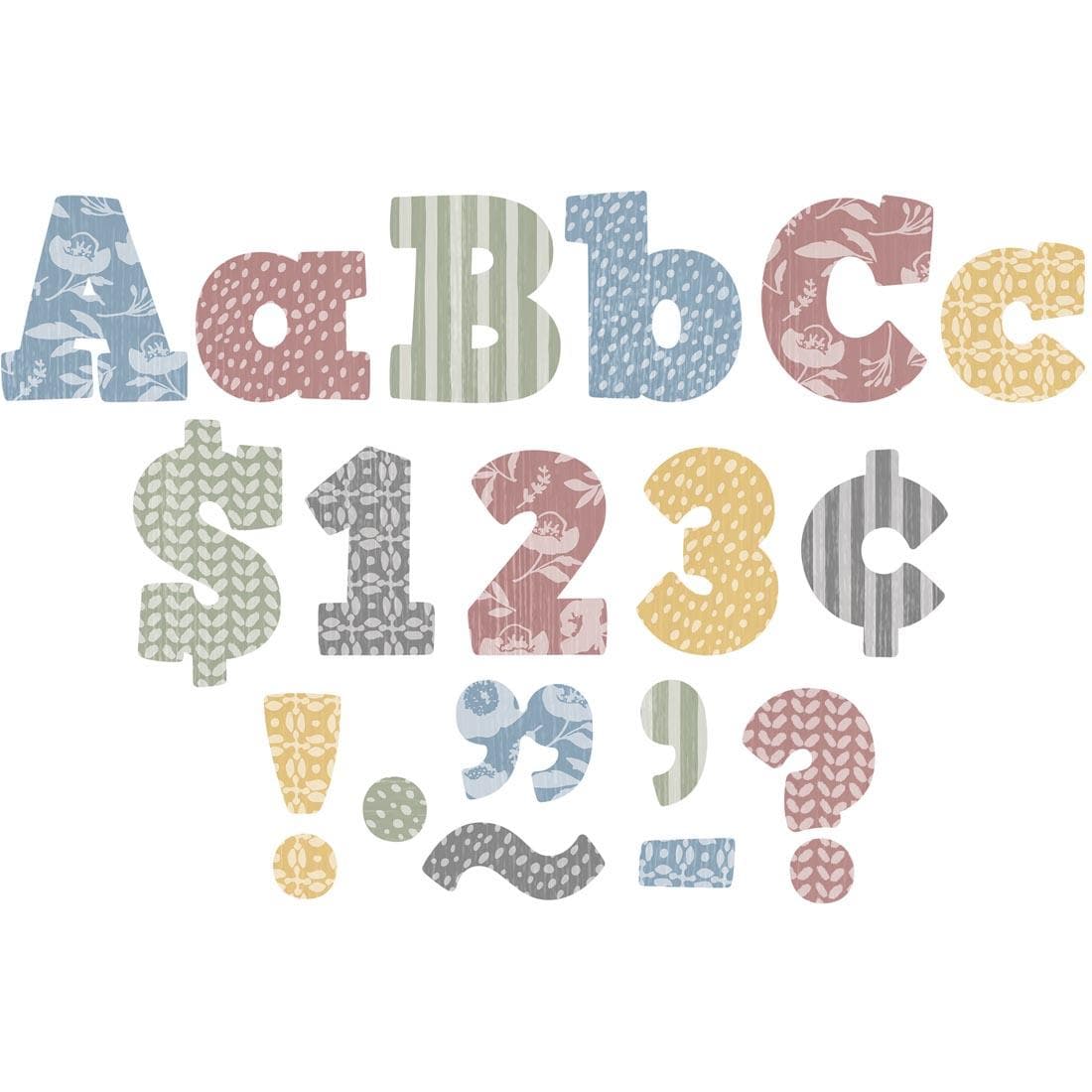 Bold Block Letters from the Classroom Cottage collection By Teacher Created Resources