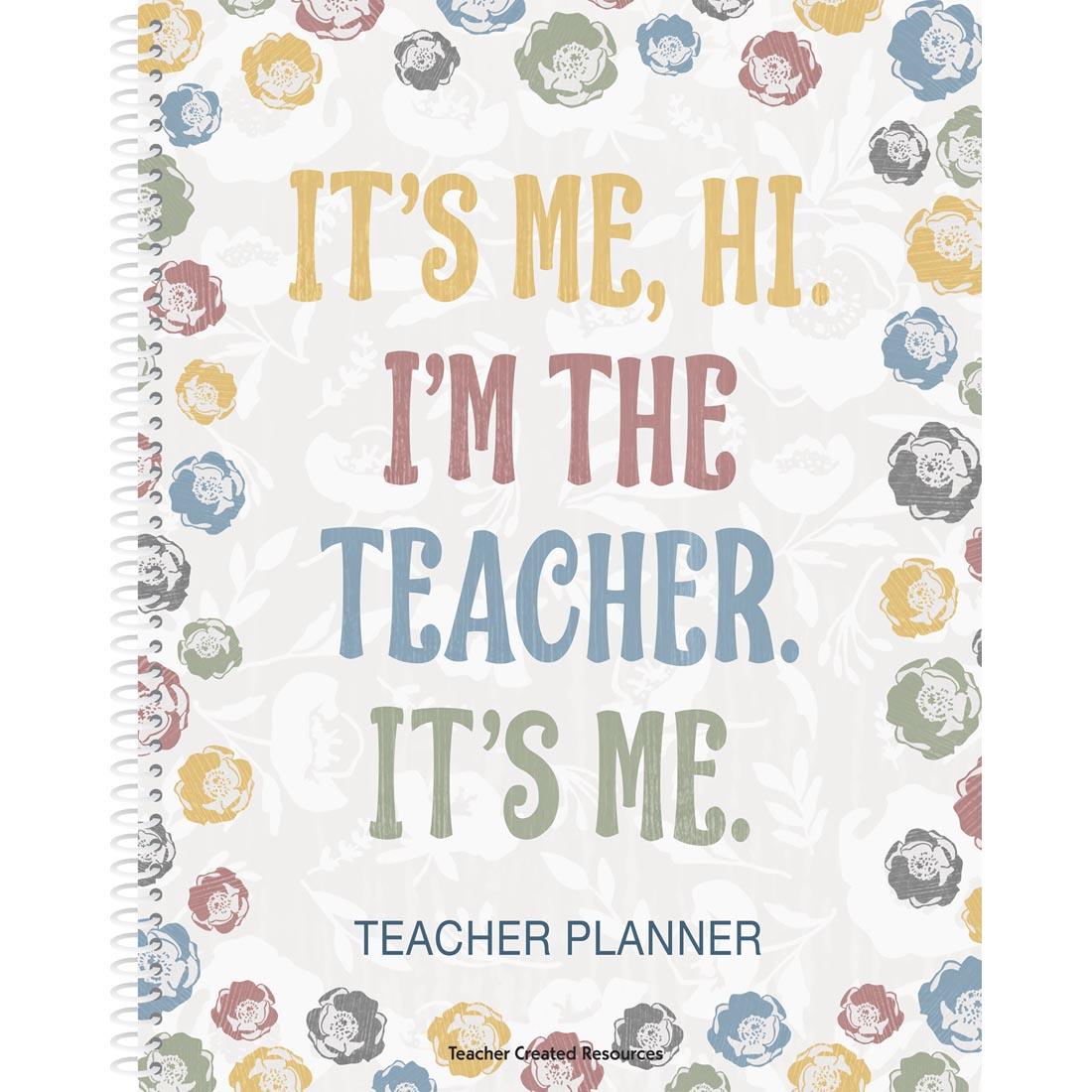 front cover of the Teacher Planner from the Classroom Cottage collection by Teacher Created Resources