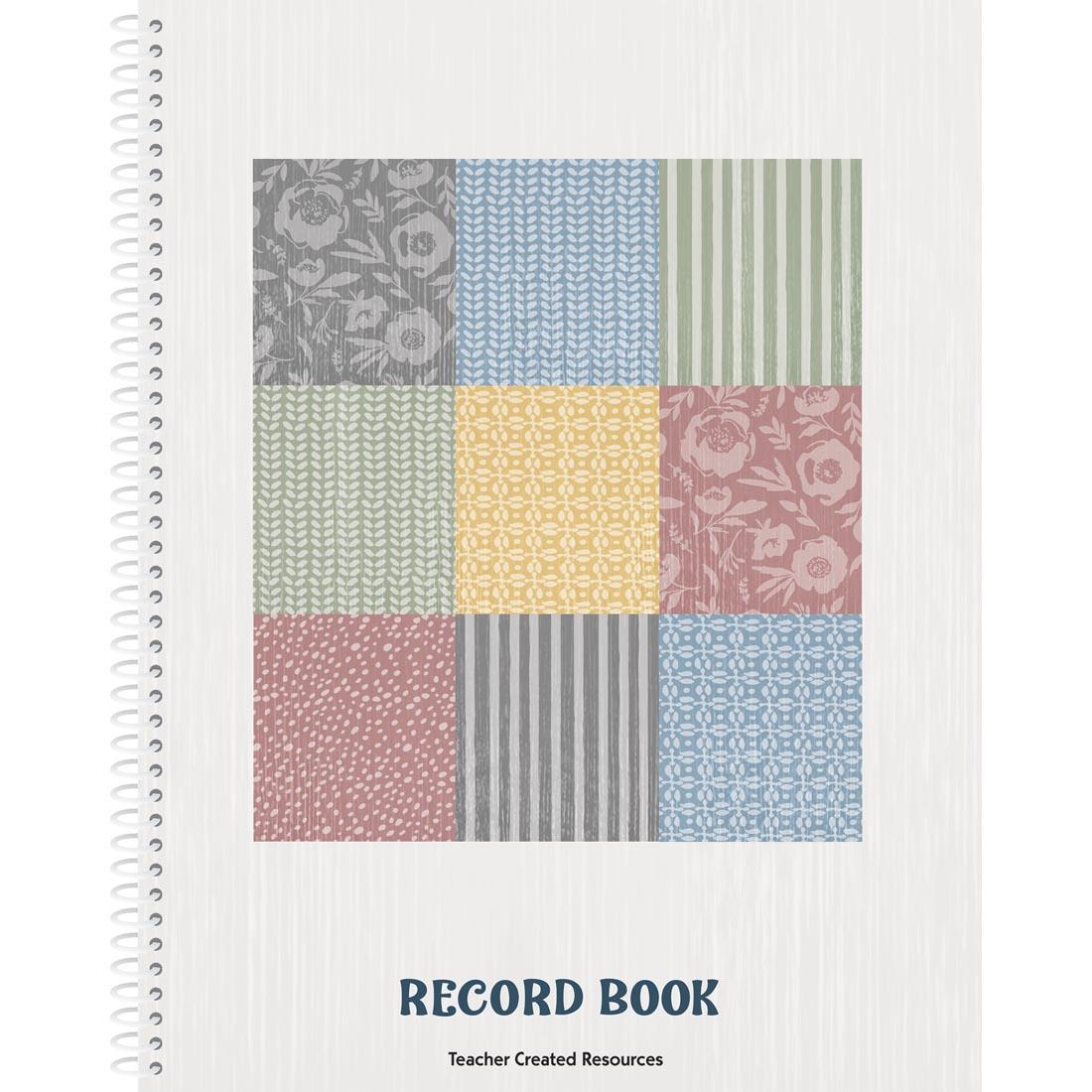 front cover of the Record Book from the Classroom Cottage collection by Teacher Created Resources
