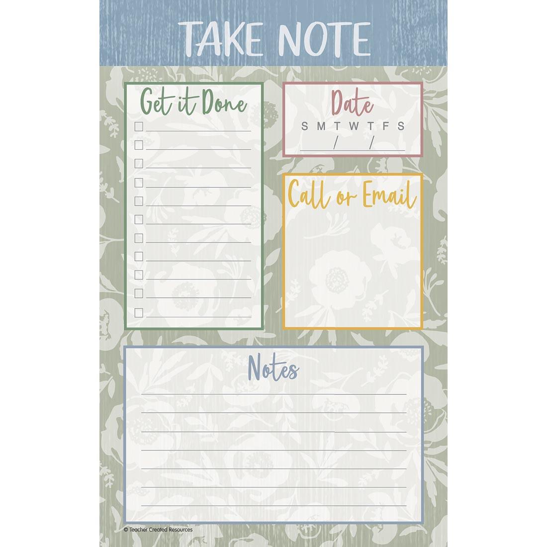 Notepad from the Classroom Cottage collection by Teacher Created Resources