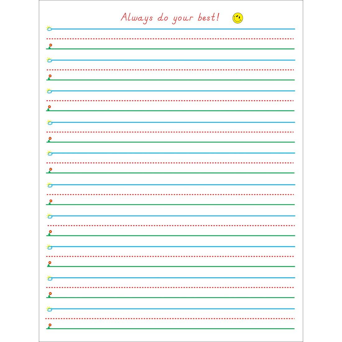 Smart Start Writing Paper For Grades 1-2