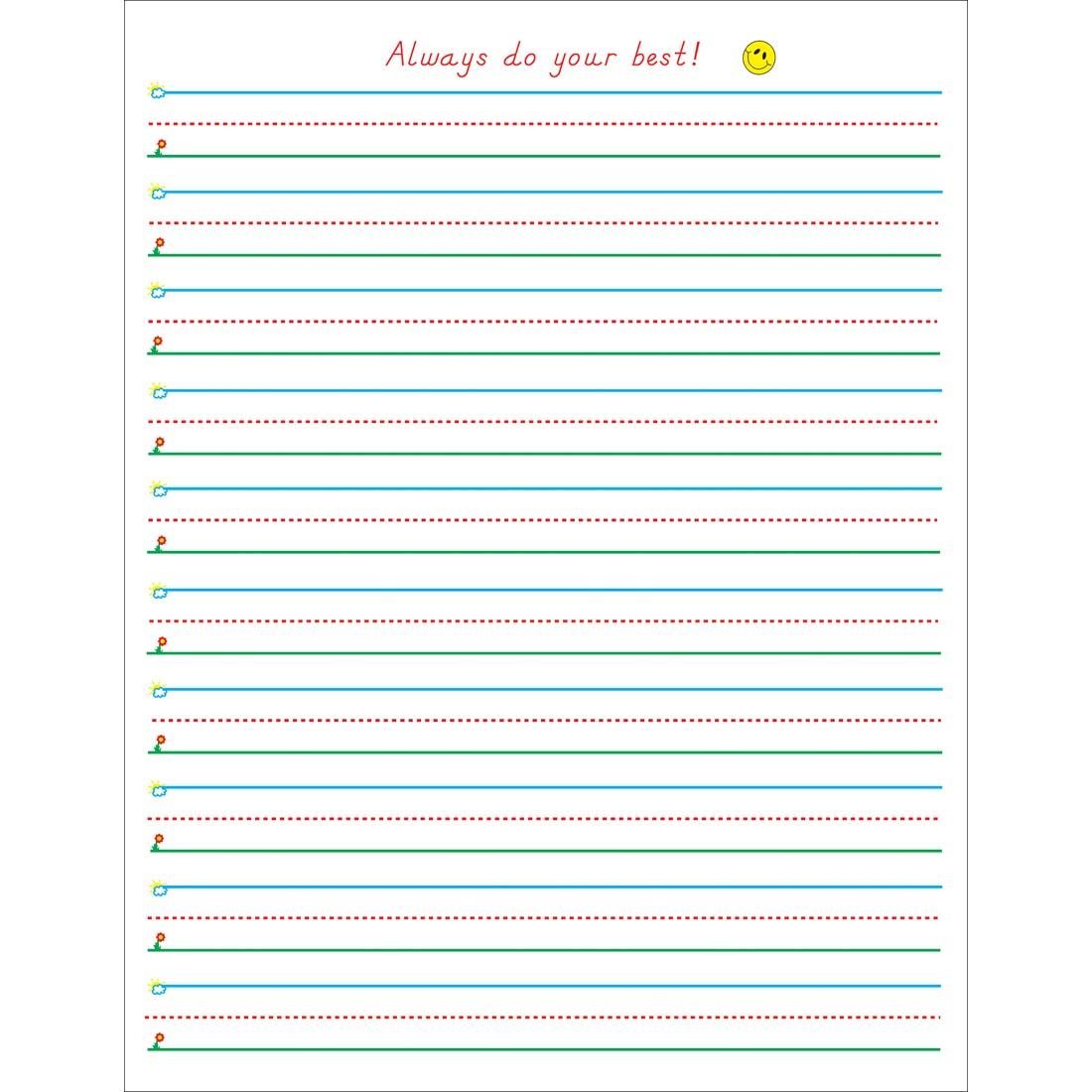 Smart Start Writing Paper For Grades 1-2