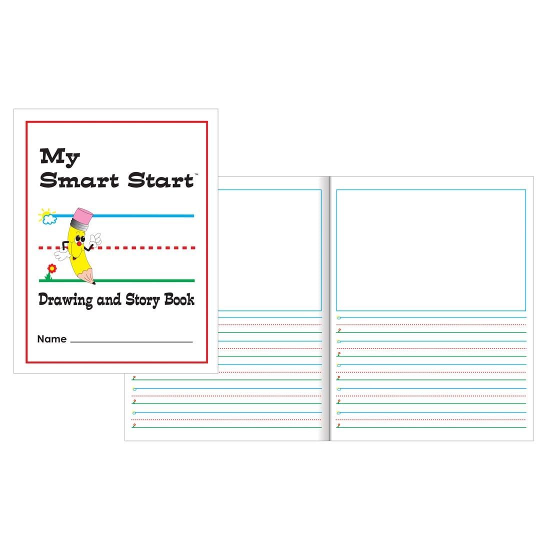 Smart Start Drawing And Storybook shown both closed and open