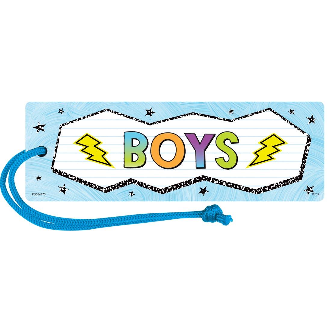 Magnetic Boys Pass from the Brights 4Ever collection by Teacher Created Resources