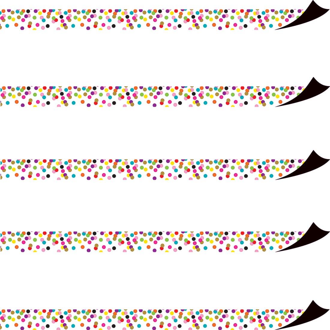 Magnetic Border from the Confetti collection by Teacher Created Resources
