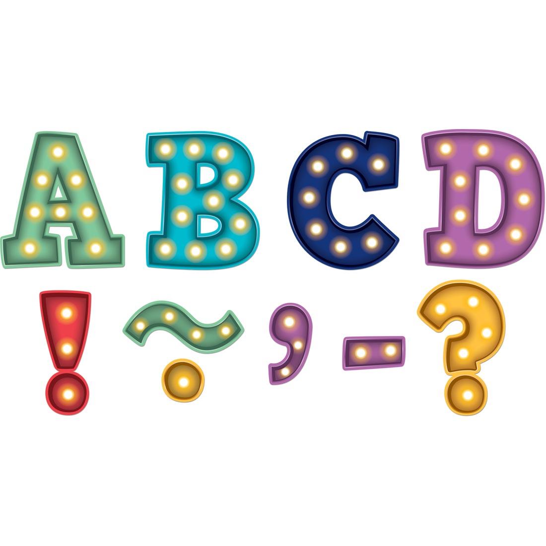 Bold Block 3" Magnetic Letters from the Marquee collection by Teacher Created Resources