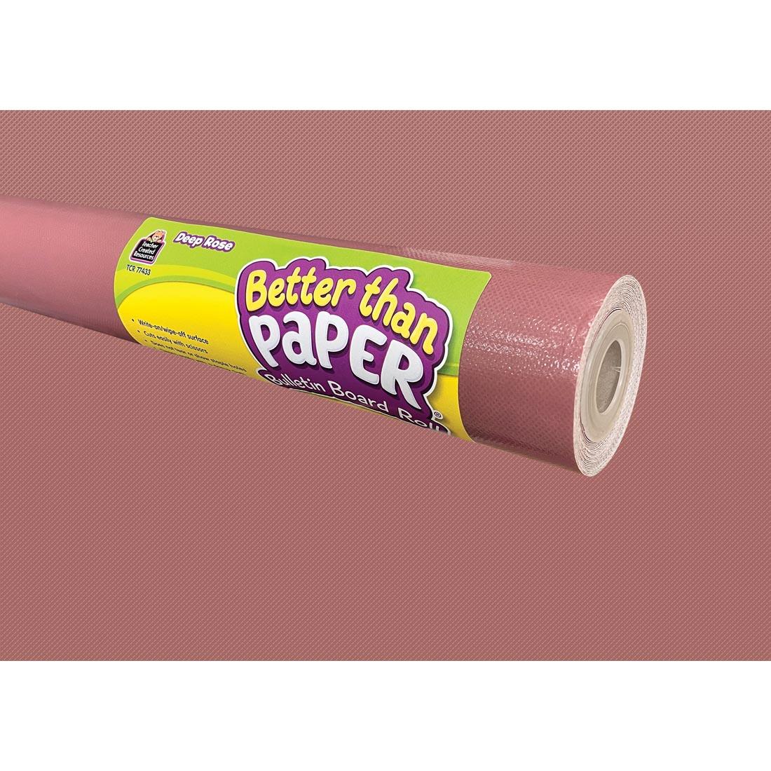 Deep Rose Better Than Paper Bulletin Board Roll from the Wonderfully Wild collection by Teacher Created Resources