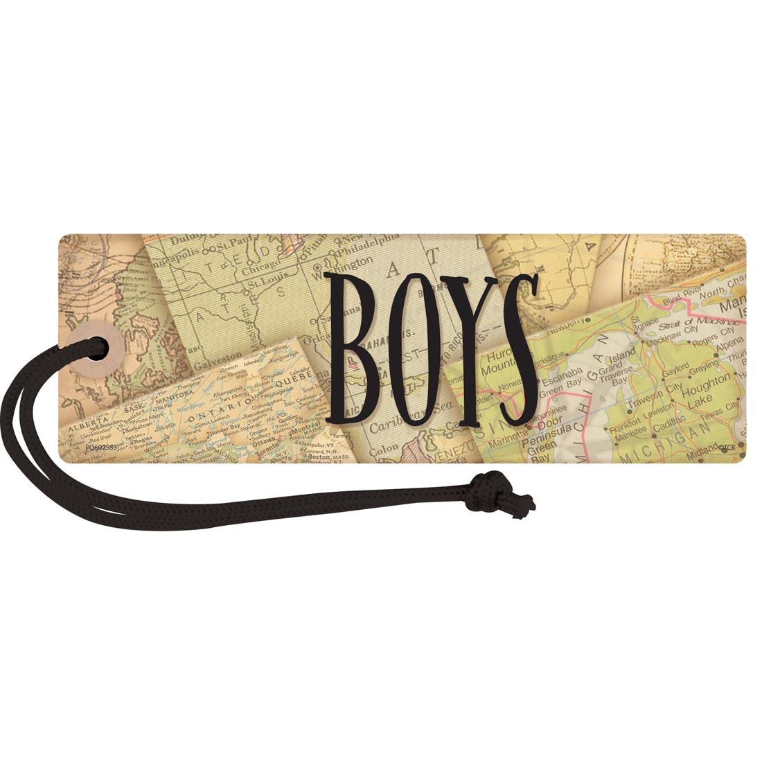 Magnetic Boys Pass from the Travel the Map collection by Teacher Created Resources