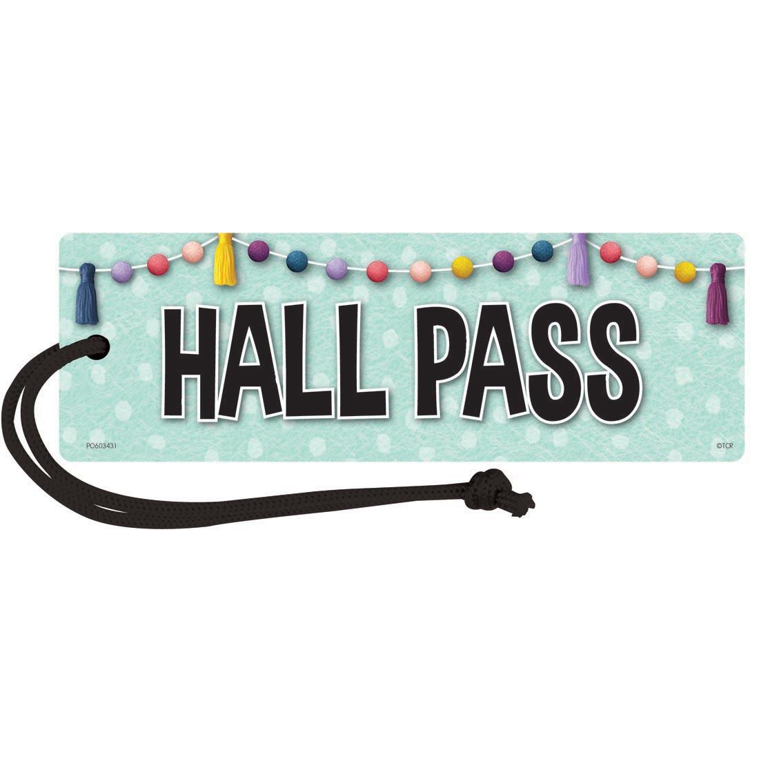 Magnetic Hall Pass from the Oh Happy Day collection by Teacher Created Resources