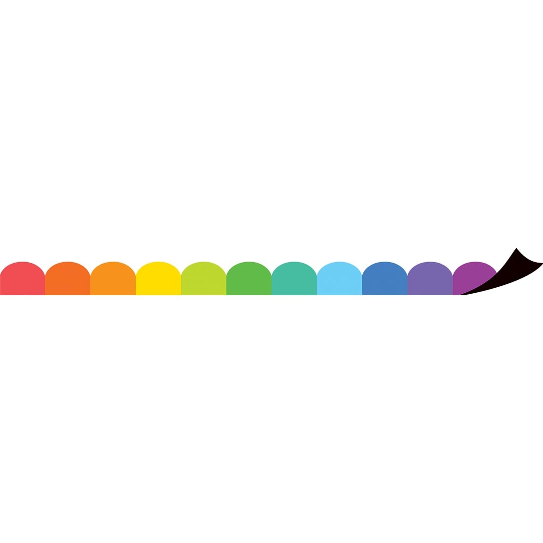 Colorful Scalloped Magnetic Border By Teacher Created Resources