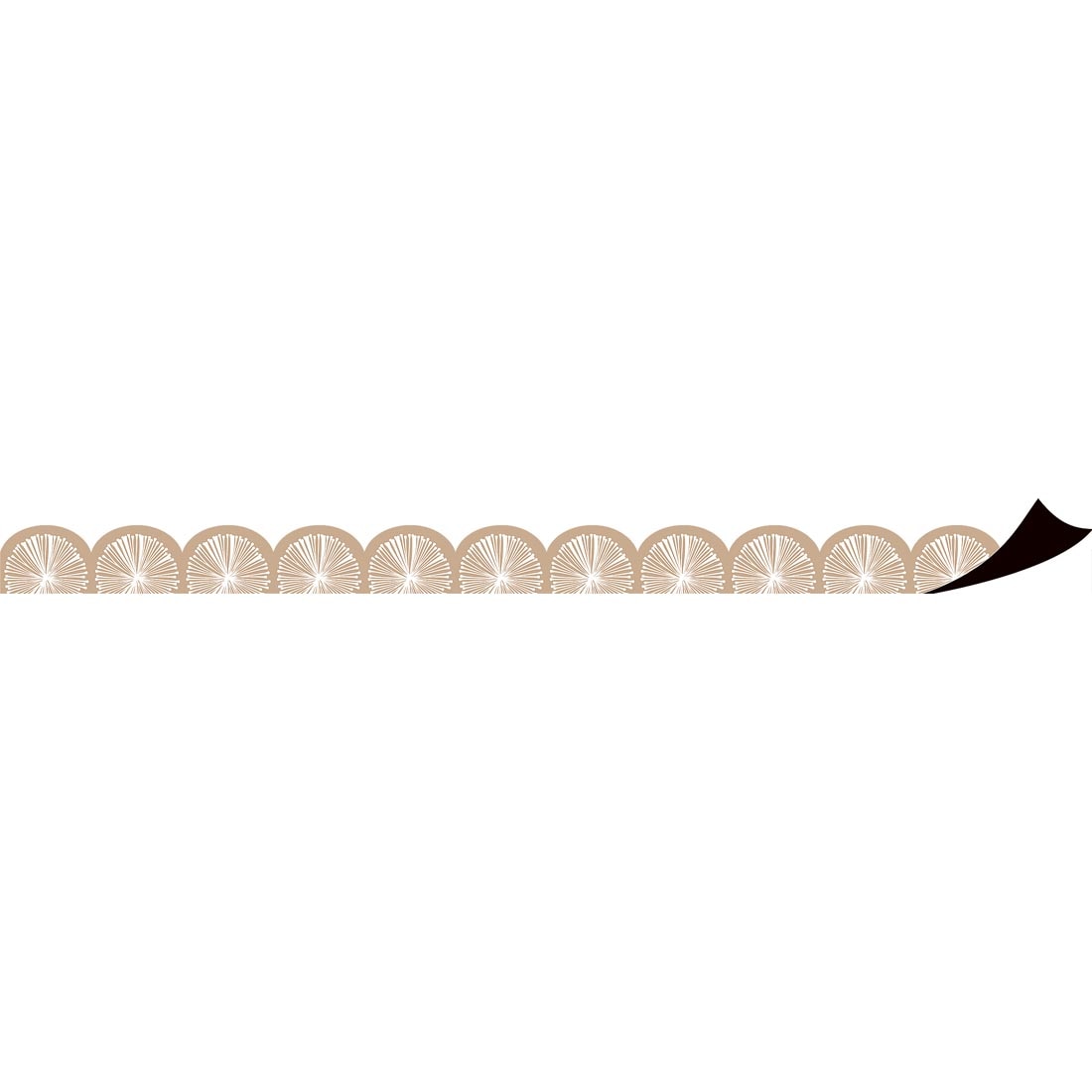 Natural Poms Scalloped Magnetic Border By Teacher Created Resources