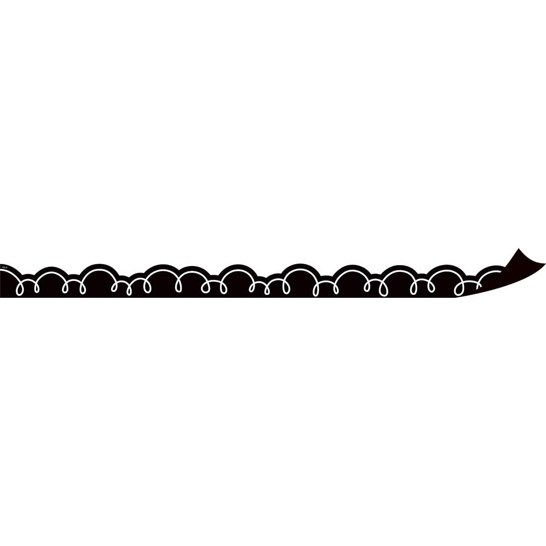 Black With White Squiggles Magnetic Border By Teacher Created Resources