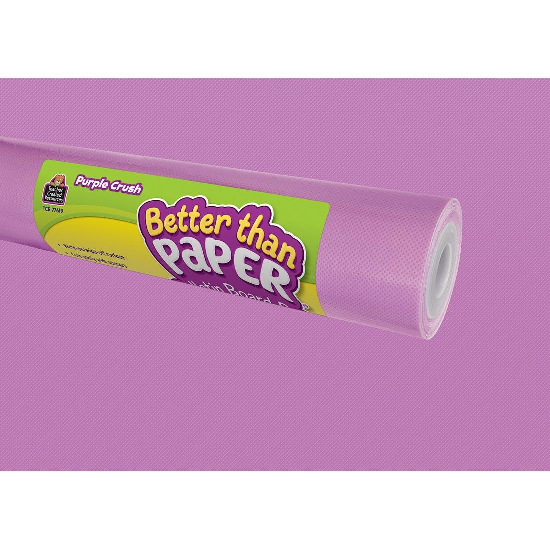 Purple Crush Better Than Paper Bulletin Board Roll from the Color Crush collection by Teacher Created Resources