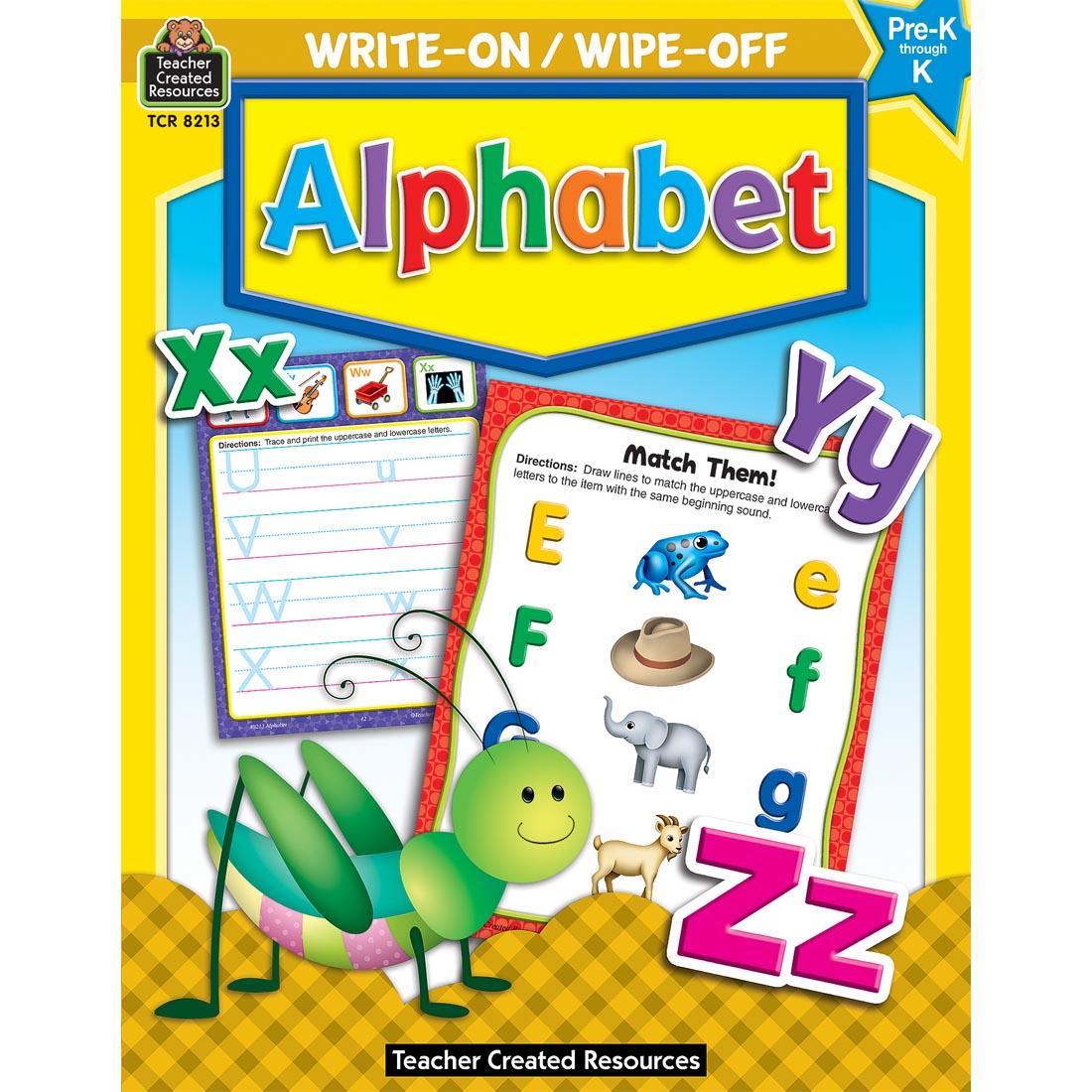 Alphabet Write-On Wipe-Off Book