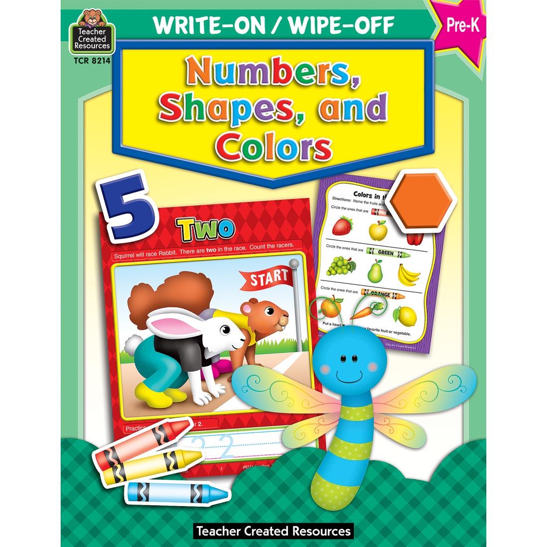 Numbers Shapes And Colors Write-On Wipe-Off Book