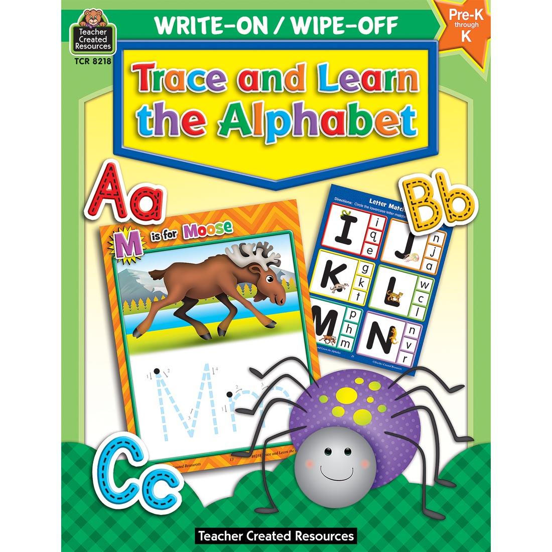 Trace and Learn the Alphabet Write-On Wipe-Off Book