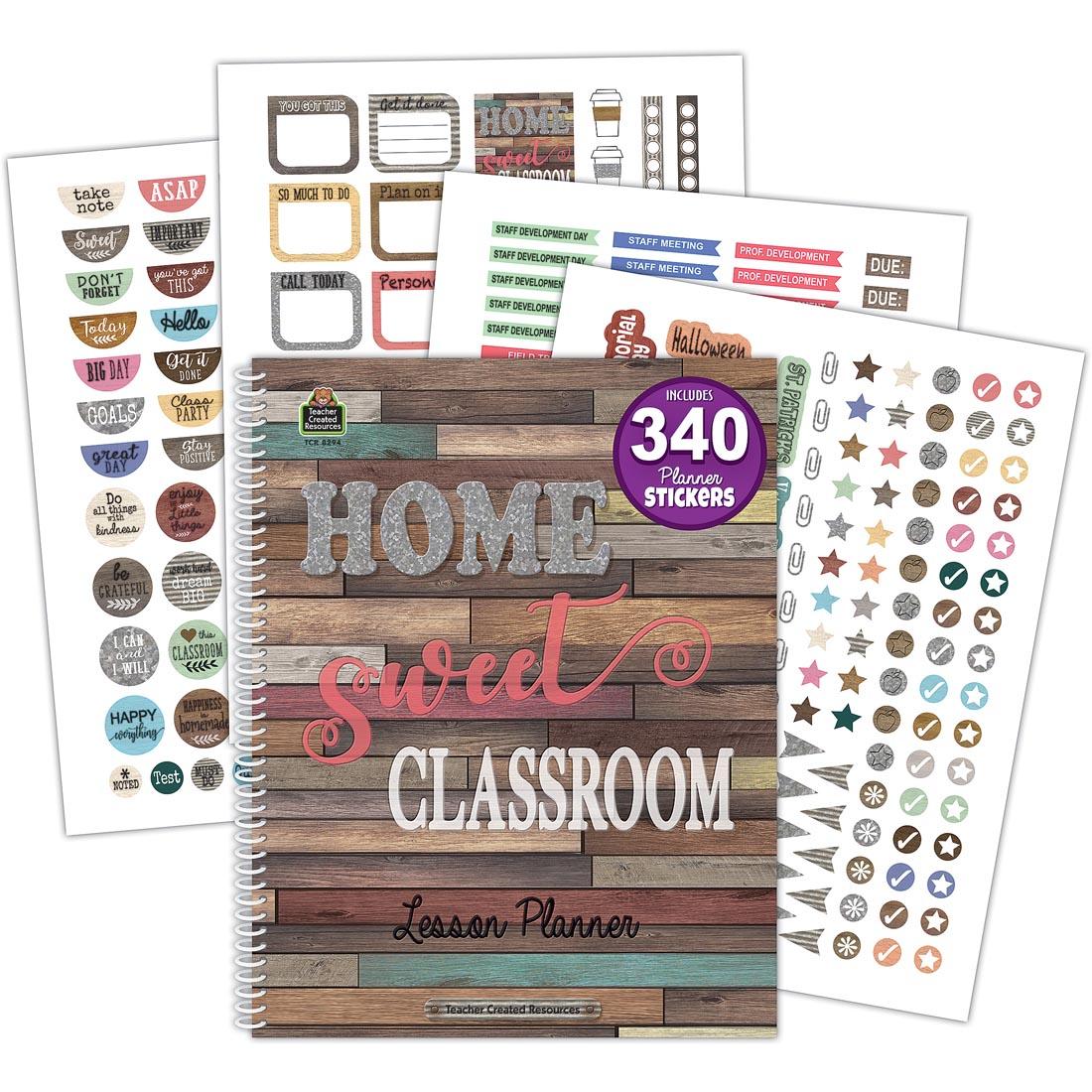 Lesson Planner from the Home Sweet Classroom collection by Teacher Created Resources