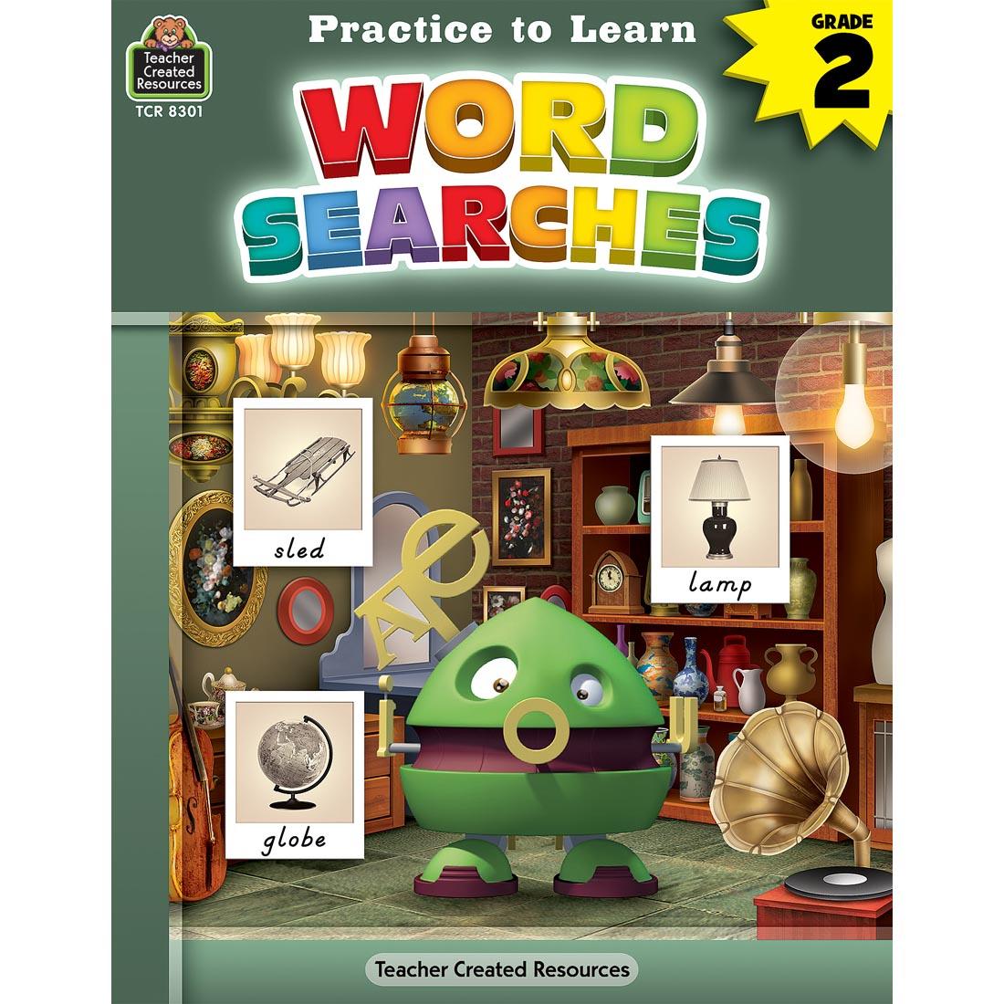 Practice to Learn Workbook Word Searches Grade 2