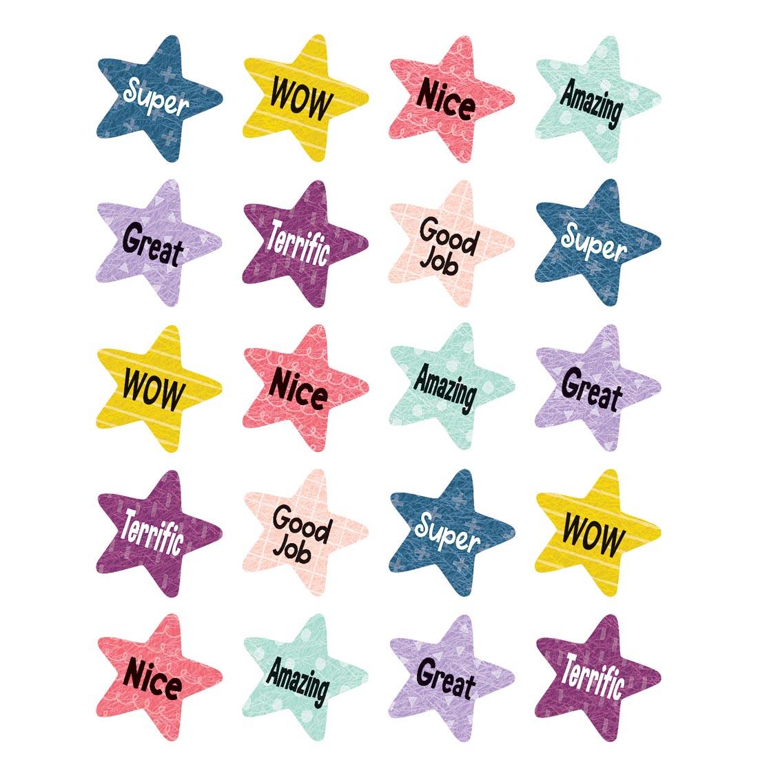 Star Rewards Stickers from the Oh Happy Day collection by Teacher Created Resources