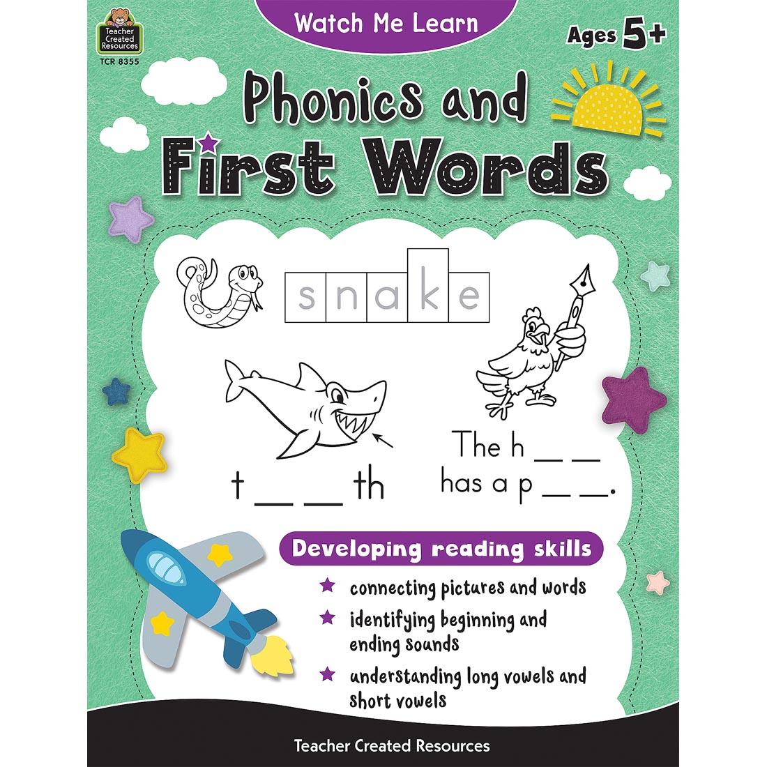 Phonics and First Words Watch Me Learn Book By Teacher Created Resources