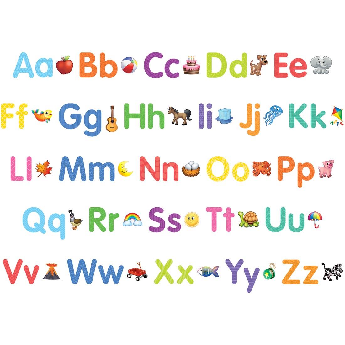Alphabet Art Bulletin Board Set By Teacher Created Resources