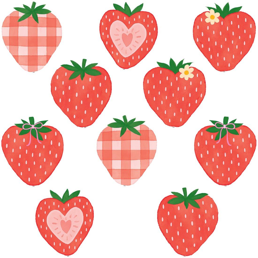 Strawberry Patch Accents By Teacher Created Resources