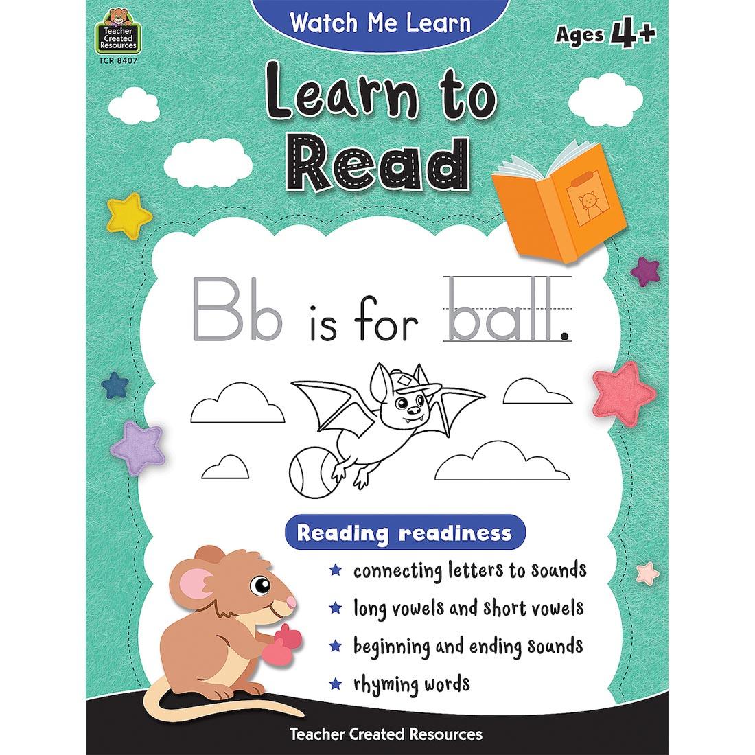 front cover of book Watch Me Learn: Learn to Read By Teacher Created Resources