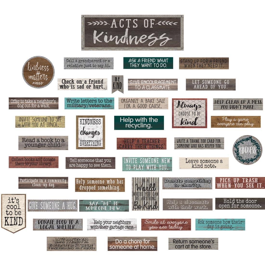 Acts of Kindness Bulletin Board Set from the Home Sweet Classroom collection by Teacher Created Resources