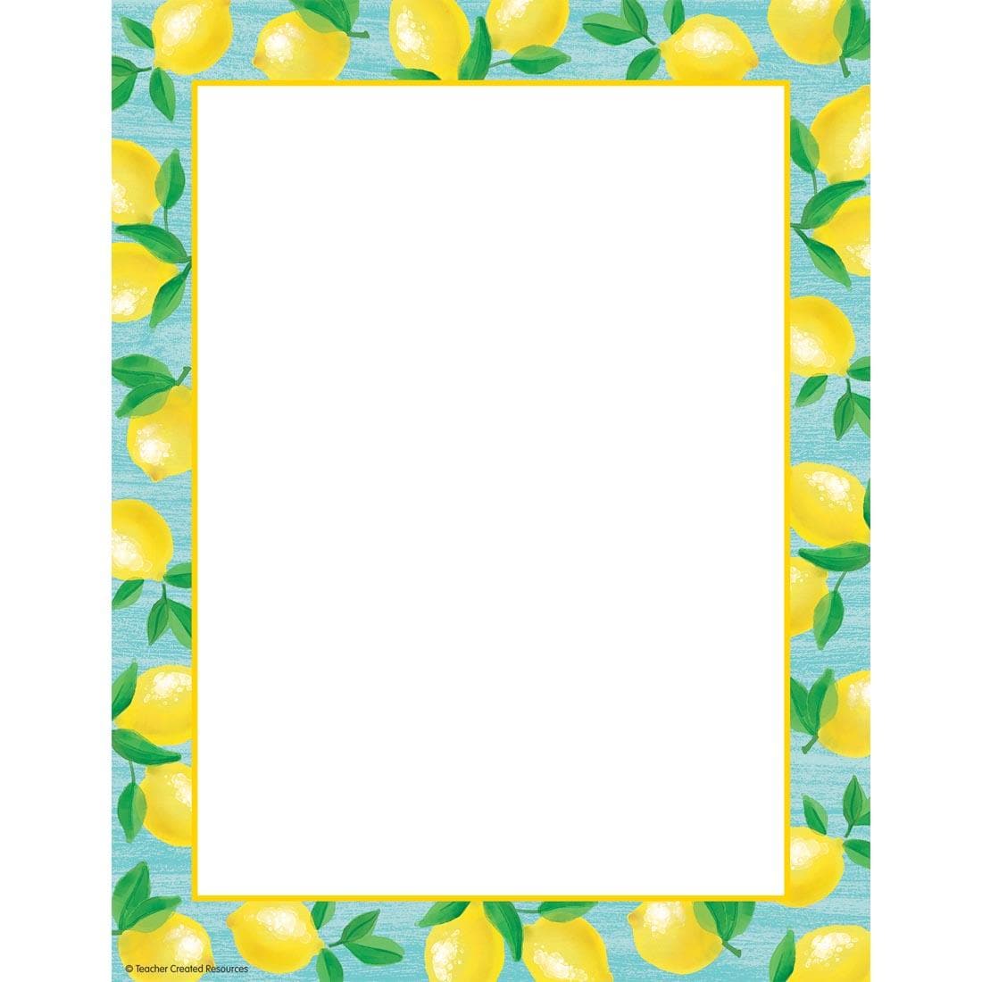 Computer Paper from the Lemon Zest collection by Teacher Created Resources