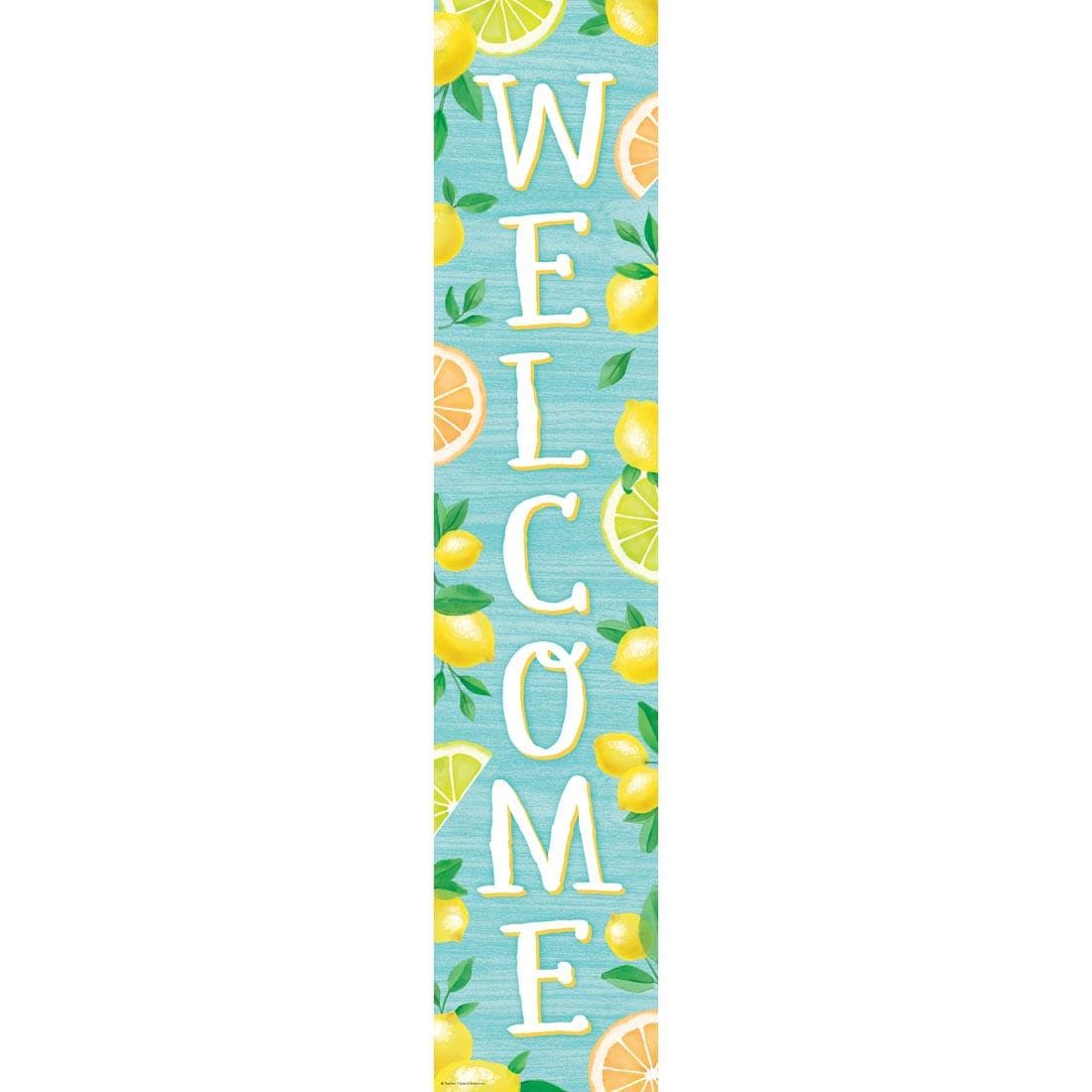 Welcome Banner from the Lemon Zest collection by Teacher Created Resources