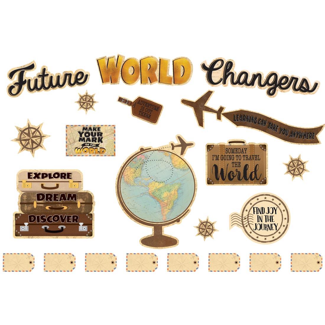 Future World Changers Bulletin Board Set from the Travel the Map collection by Teacher Created Resources