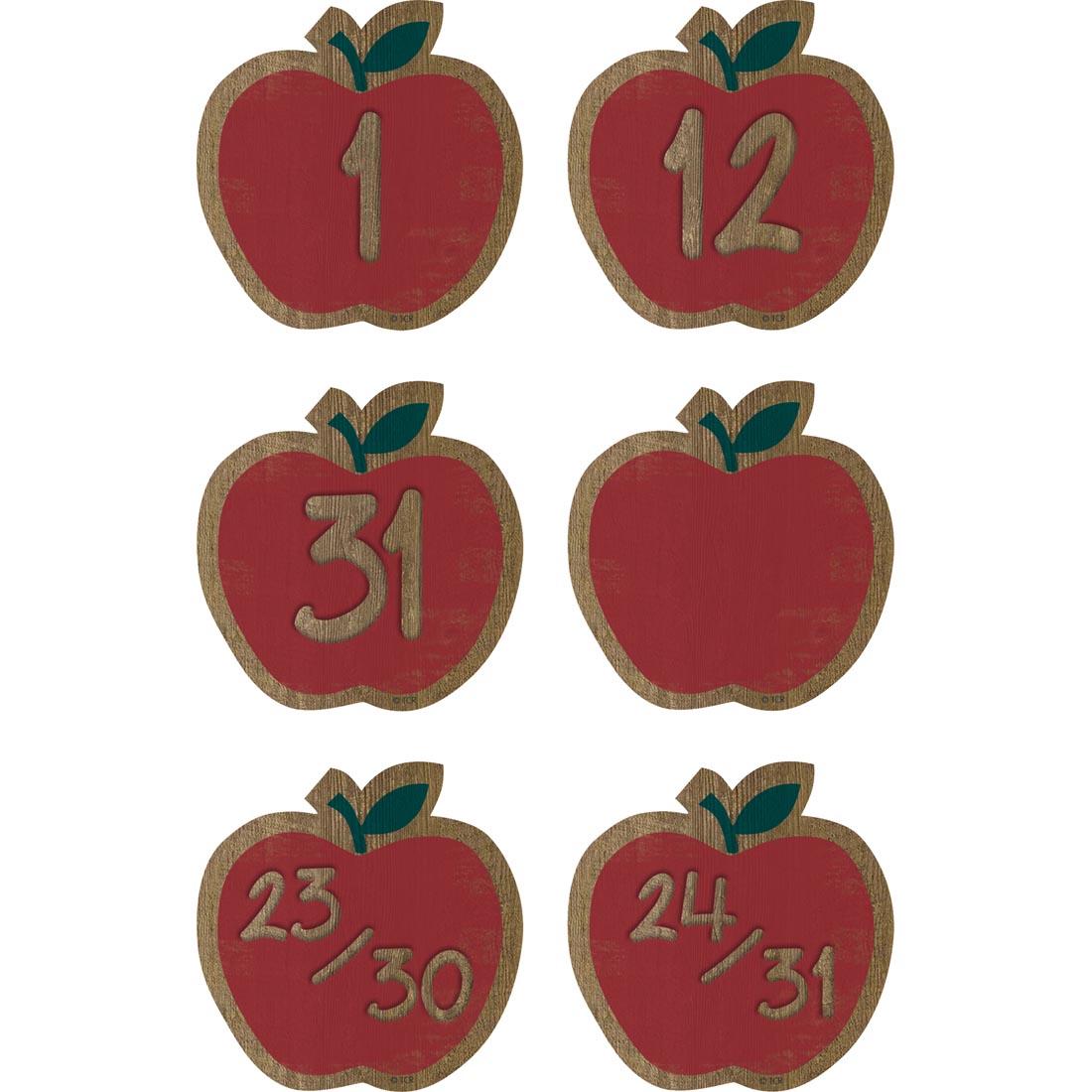 Apples Calendar Days from the Home Sweet Classroom collection by Teacher Created Resources