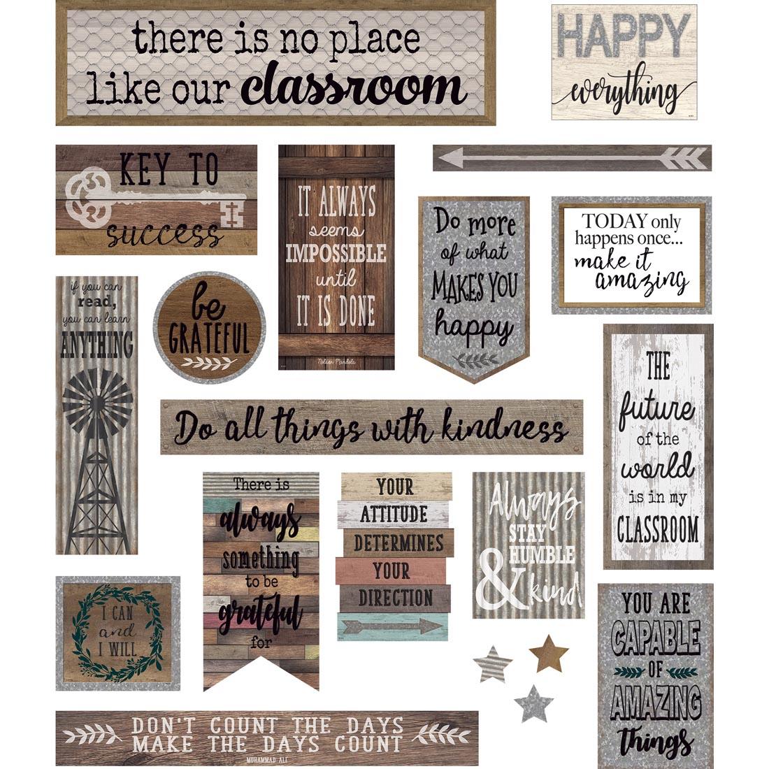 Mini Bulletin Board Set from the Home Sweet Classroom collection by Teacher Created Resources
