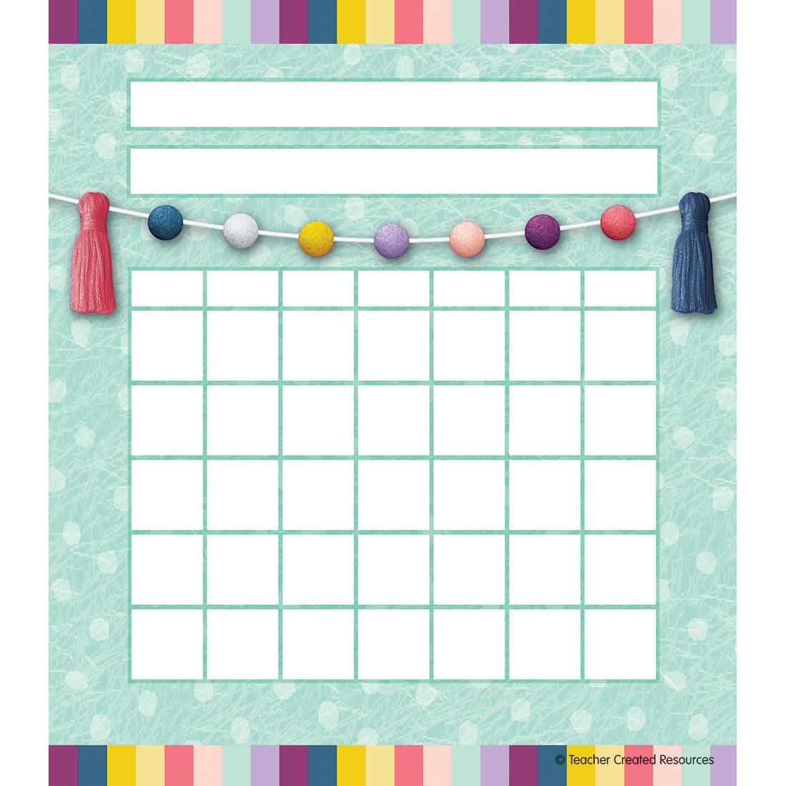 Incentive Chart from the Oh Happy Day collection by Teacher Created Resources