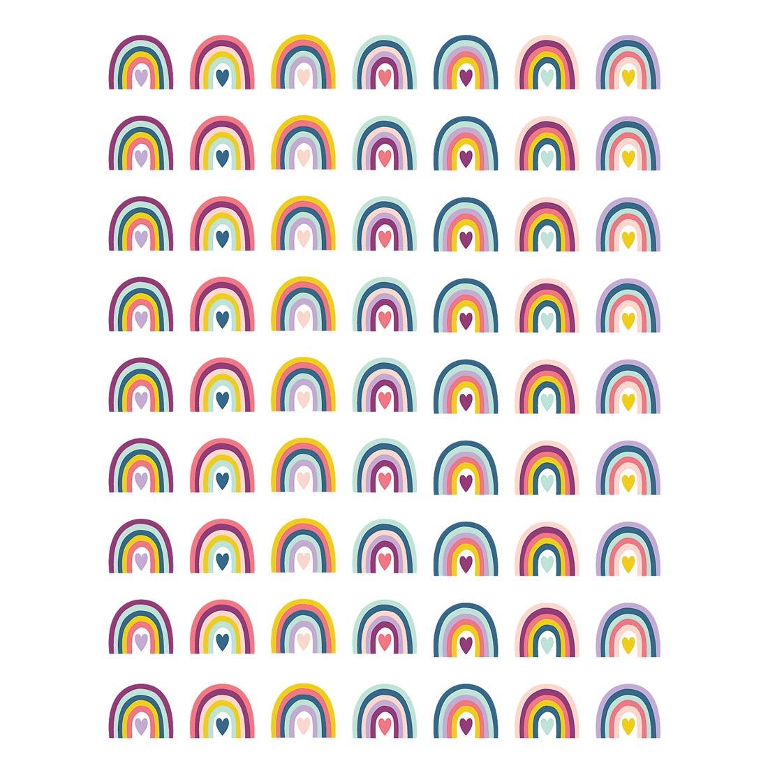 Rainbows Mini Stickers from the Oh Happy Day collection by Teacher Created Resources