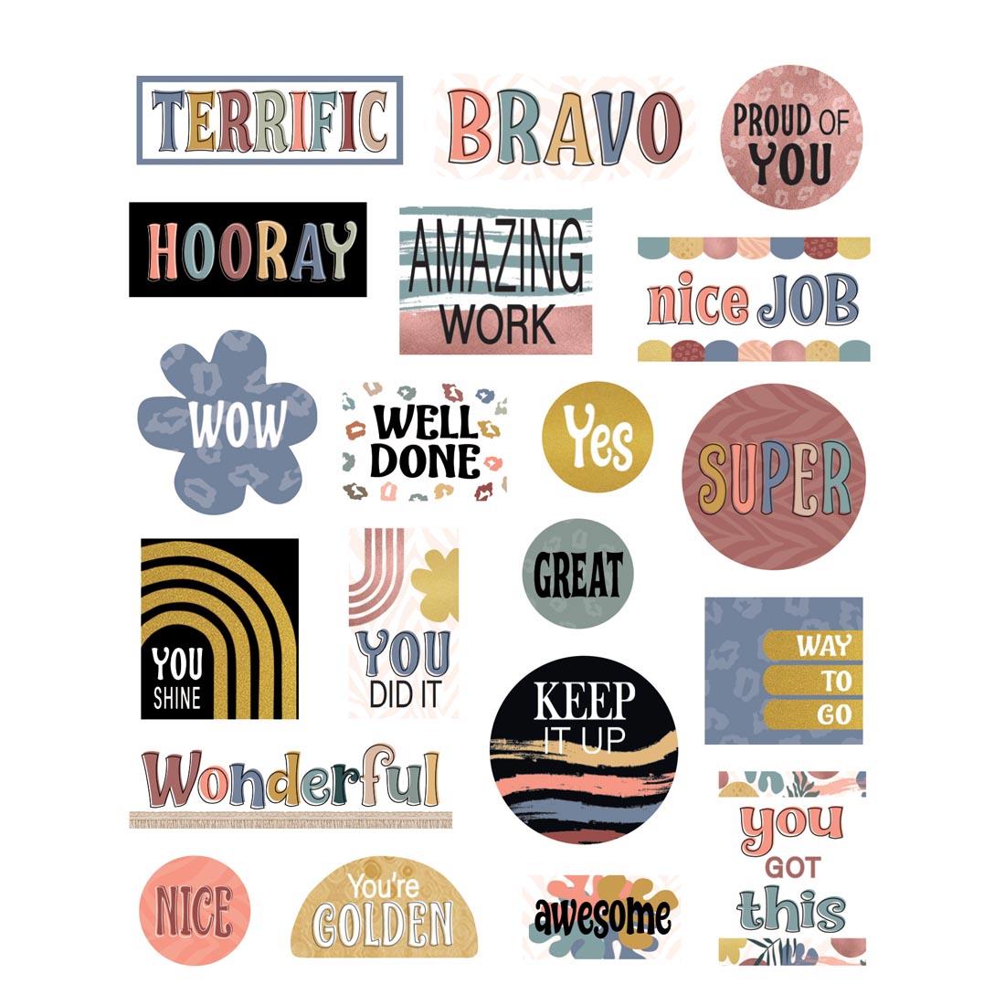 Reward Stickers from the Wonderfully Wild collection by Teacher Created Resources