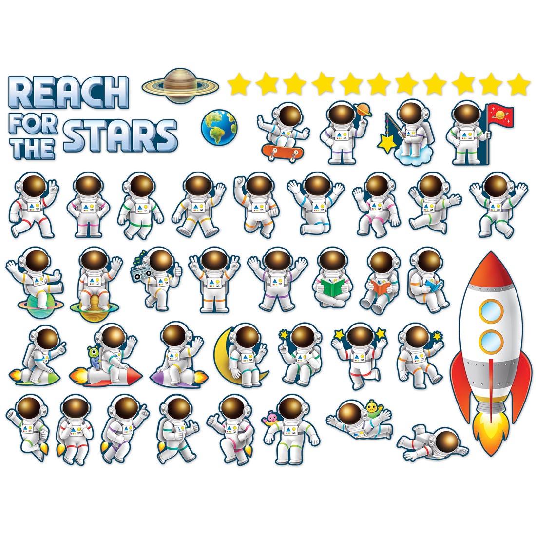 Reach For The Stars Bulletin Board Set from the Outer Space Crew collection by Teacher Created Resources