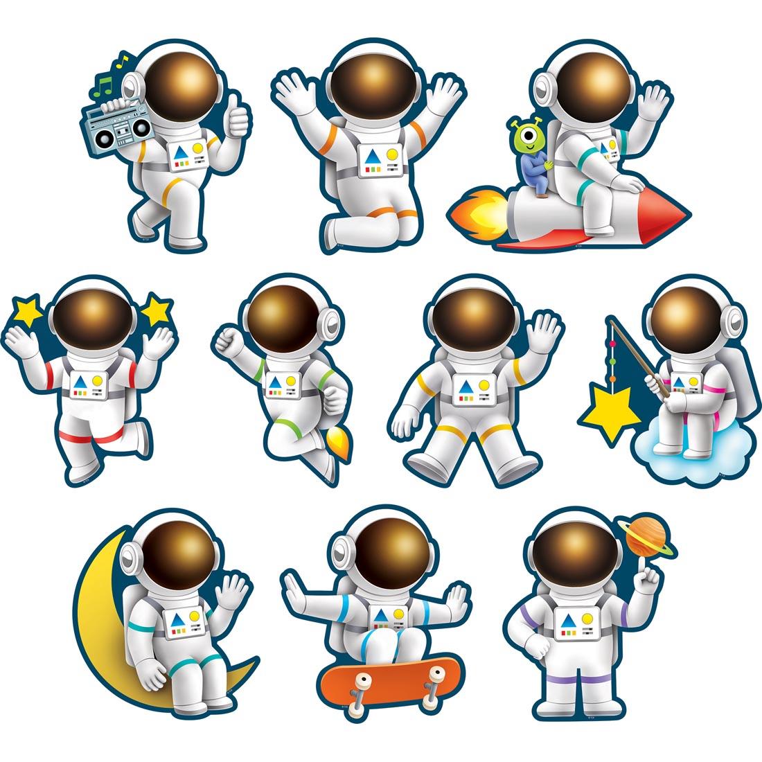 Astronauts Accents from the Outer Space Crew collection by Teacher Created Resources