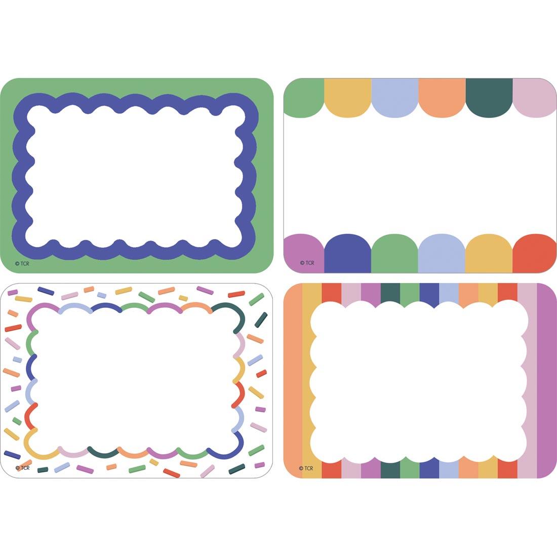 Name Tags/Labels from the Color Crush collection by Teacher Created Resources