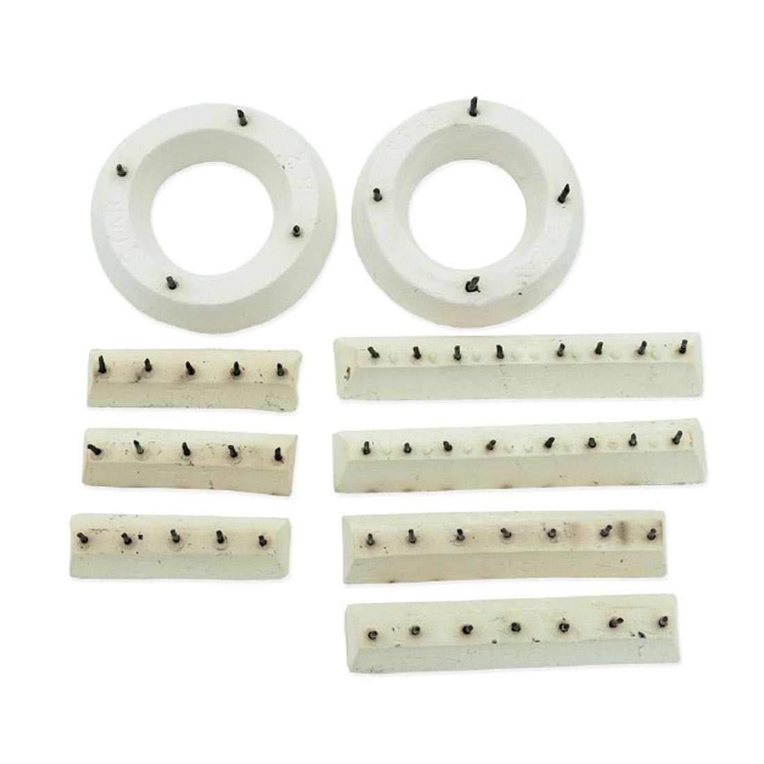 Bar & Ring Stilt Package By The Ceramic Shop
