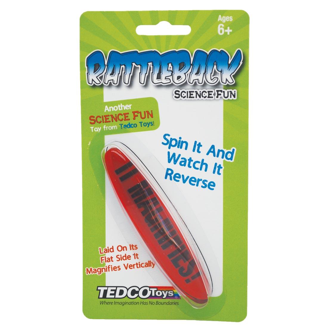 Tedco Rattleback Scientific Toy